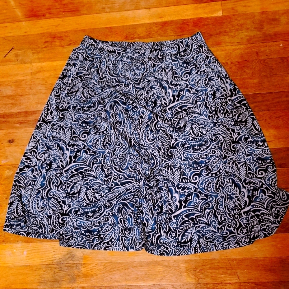 Jaclyn Smith Festival A Line Skirt